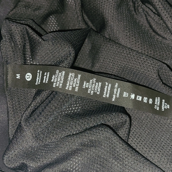 Lululemon Pool Short 7" Watercolour Stripe Vapor Graphite Grey Size M.. - Picture 12 of 13